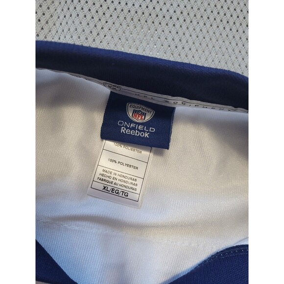 REEBOK MEN'S PITTSBURGH STEELERS #17 Mike Wallace SUPER BOWL XLV NFL Jersey XL - Picture 2 of 5